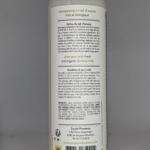 Shampooing au lait d'ânesse bio à l'aloe Vera 250mL – Image 2