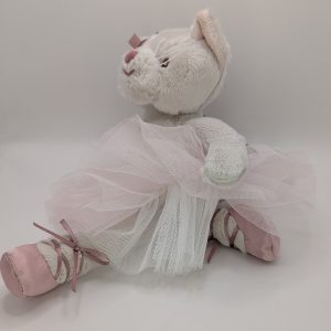 Peluche Chat Danseuse tutu rose – Image 3