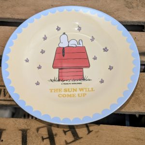 Rice - Snoopy Maison - assiette ronde – Image 1
